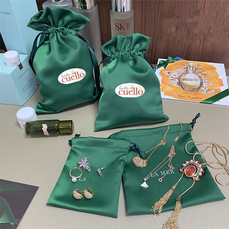 Custom Luxury Thick Soft Satin Bags