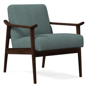 Canapé de style nordique moderne avec cadre en bois massif, <span class=keywords><strong>fauteuil</strong></span> de détente, <span class=keywords><strong>fauteuil</strong></span> en bois <span class=keywords><strong>pour</strong></span> salon - Product Image 1
