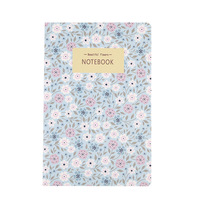 Cahiers personnalisés en papier kraft lignés à points, format A5 B6, 50 feuilles, couverture souple, imprimés, cahier d'écolier, cahier vierge, reliure à points