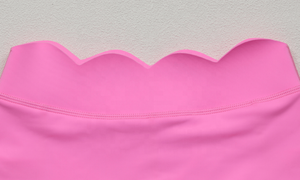 Şanslı filiz 2025 çocuklar egzersiz etek seti kızlar renk atletik kumaş 77% naylon 23% Spandex Slim Fit yüksek kız tenis etekler Suit - Product Image 5