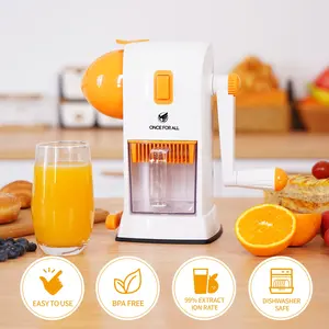 EINMAL FÜR ALLE Hands aft presse Citrus Orange Juicer 99% Extrakte Manueller Entsafter mit höherer Ausbeute