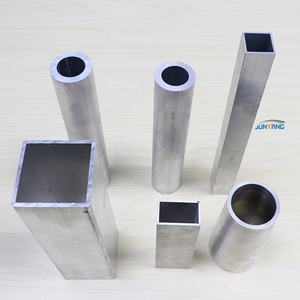 Alu 6061 6063 Custom Holle Ronde Geëxtrudeerde Vierkante Rechthoek Metalen Aluminium Buizen Buizen Aluminium Buizen - Product Image 2