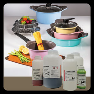 Recubrimiento de cerámica no inflamable para utensilios de cocina-Recubrimiento de cerámica Cerakote sin PFOA y PFAS de curado de dos componentes - Product Image 3
