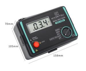 Testeur de résistance de terre multimètre numérique Kyoritsu KEW4105AH à prix d'usine avec plage de 0-20 Ohm et précision de 2% - Product Image 5