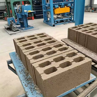 Machine à fabriquer des briques semi-automatique QT4-26, machine à blocs creux en béton, machine à blocs emboîtables, machines certifiées ISO CE