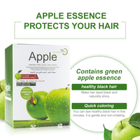VOJO Marque privée Teinture capillaire naturelle et biologique à la pomme Soin et conditionnement des cheveux sans ammoniaque Crème de coloration des cheveux à 100% de couverture grise