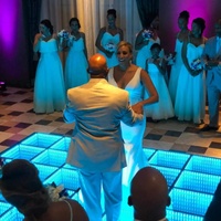 Tapis de danse 3D Led Portable pour fête Disco de mariage