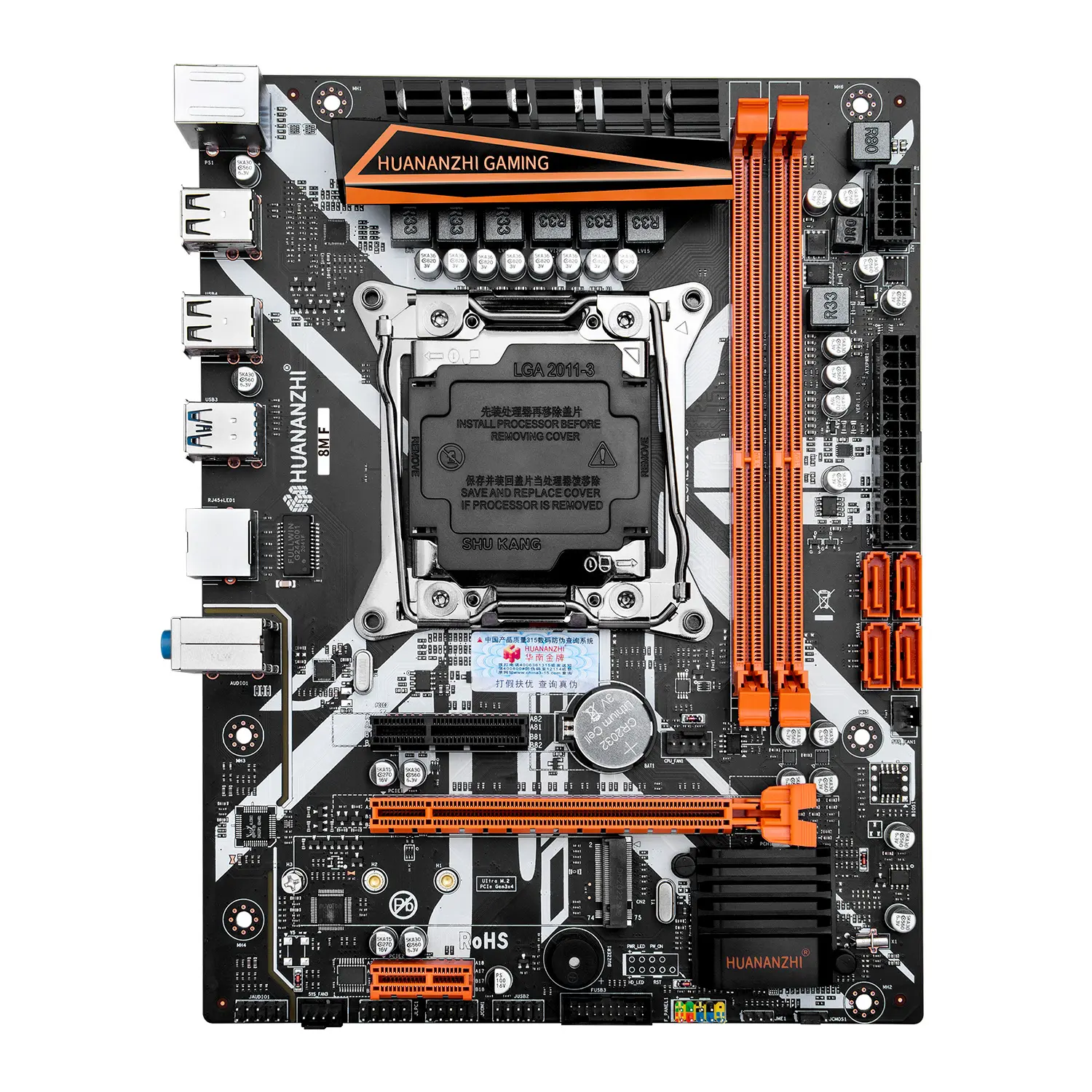 Huananzhi X99 8m t LGA 2011-3 Xeon X99 Bo mạch chủ Hỗ trợ Intel E5 2696 2678 2676 2673 2666 V3 DDR3 recc Bộ nhớ NON-ECC NVMe