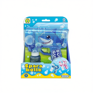 Pistola de burbujas con luces de 19 cm para niños, para jugar al aire libre - Product Image 2