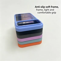 Coque de téléphone rigide transparente en TPU acrylique intégral de qualité supérieure anti-chute pour iPhone 13 14 15 16 17 Pro Max