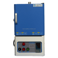 Horno de Mufla JINMING KYS-1200C-J de 4L para Investigación de Laboratorio, Tratamiento Térmico/Sinterización, Temperatura Máxima 1200°C, Cámara de Fibra Cerámica