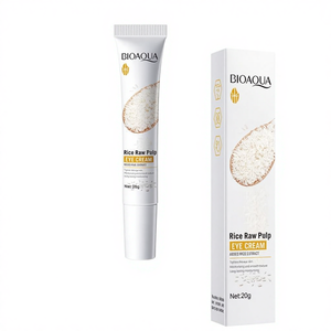 Sérum hydratant et nourrissant anti-rides en sachet de riz en gros, crème pour les yeux noire - Product Image 1