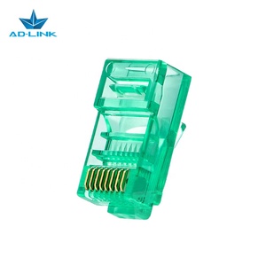Network 8p8c <strong>Modular</strong> <strong>Plug</strong> Utp Conector Price Cat6 <strong>Rj45</strong> Ethernet Connector - Product Image 2