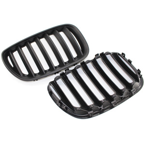 กระจังหน้า BMW X5 E53 สีดำด้าน ปี 2004-2006 กันชนพลาสติก ABS 51137113733 - Product Image 3