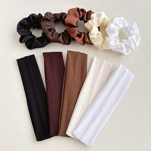 Lot de 5 élastiques à cheveux colorés pour la maison, les activités de plein air, les tenues de vacances et les accessoires de photographie - Product Image 1