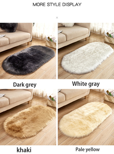 Tapis de cheval rouge forme personnalisée tapis moelleux kaki - Product Image 5