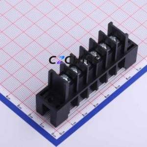 KF17S-8.5-6P Barrier Terminal Block P=8.5mm Connector ( Barrier Type: With Cover Plate )( Pitch: 8.5mm )( Construction: 1x6P ) - Product Image 2