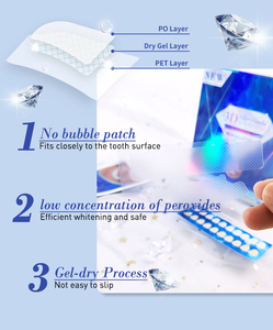 Dả<span class=keywords><strong>i</strong></span> trắng răng OEM Glorysmile, làm trắng răng khô, trắng sáng rạng rỡ, thuần chay, làm trắng răng nhanh chóng - Product Image 3