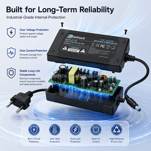 Vetek 12V 5A Power <b>Adapter</b> with DC 5A EU Plug and 3.5mm Output for 12V 5A Electronic Products - Product Image 5