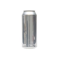 Vente en Gros de Boîtes Vides en Aluminium Métal Recyclables de 200ml, 250ml, 330ml, 500ml, Vierges et Non Imprimées, pour Boissons, Bières et Boissons Énergisantes, avec Couvercles