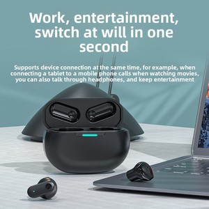 Audífonos Inalámbricos Mini TWS al por Mayor, Bluetooth 5.4, 13mm, Bajos Profundos HD, Estuche <span class=keywords><strong>de</strong></span> Carga con Pantalla LED para Juegos y Smartphones - Product Image 4