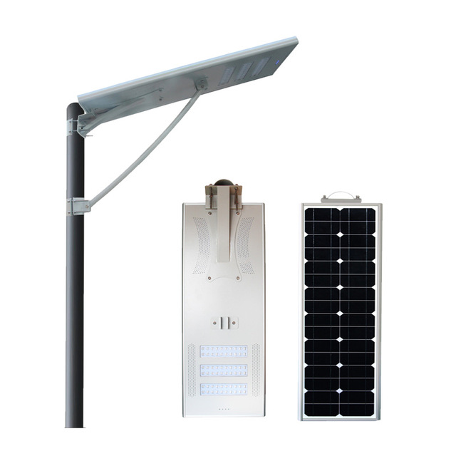 All in One Solar LED Street Light with Aluminum Housing IP65 Rated for Outdoor Road Use Solar Lamps Project