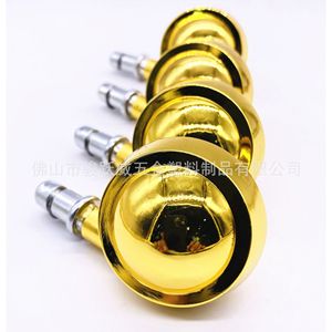 Gold Plated <b>Swivel</b> Alloy Caster 50mm Diameter For Furniture Wheels Durable - Product Image 5