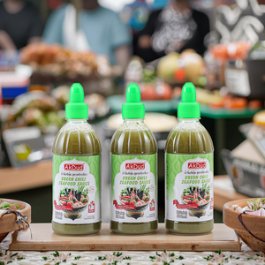 ซอสพริกเขียวทะเล ตรา AkDud แบบใหม่ บรรจุขวด 500 กรัม สำหรับปรุงอาหารรสเลิศ รับผลิตแบบ OEM - Product Image 1
