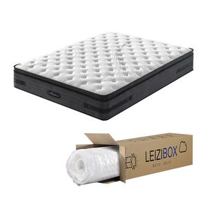 Colchón de espuma viscoelástica para cama de dormitorio, mueble de cama de tamaño queen con bolsillo de primavera para dormir en caja - Product Image 3
