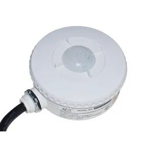 IP65 UL Bi-Level dimming waterproof light led plastic case housing movement mini pir sensor