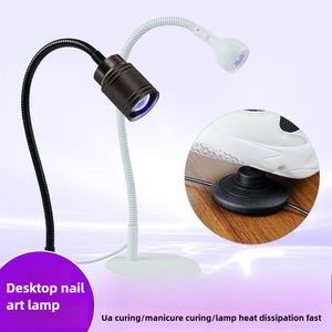 <span class=keywords><strong>Lampe</strong></span> à ongles LED <span class=keywords><strong>UV</strong></span> sans fil rechargeable avec capteur IA pour séchage de vernis gel, avec <span class=keywords><strong>lampe</strong></span> à ongles <span class=keywords><strong>UV</strong></span> LED - Product Image 2