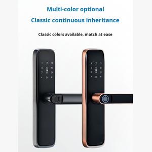 Thông minh cửa gỗ khóa trong nhà mật khẩu vân tay từ xa mở khóa keycard với loại C khẩn cấp phí - Product Image 5