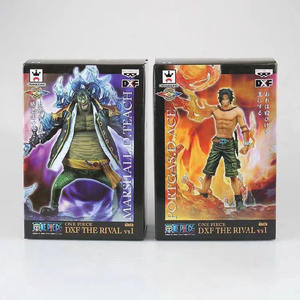 Venta completa de fábrica OEM Pvc costom Juguetes Decoración una pieza Anime figura <span class=keywords><strong>Manga</strong></span> <span class=keywords><strong>Ace</strong></span> Luffy hermano con caja de color figura de Anime - Product Image 2
