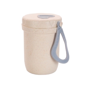 Plastic Classic Soup Cup 300ml Portable Microwaveable <b>Breakfast</b> Cup Lunch Box Spoon School Office Outdoor Travel Student - Product Image 1