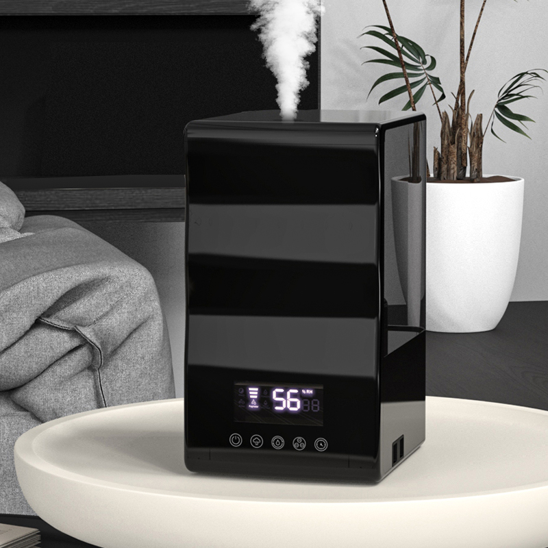 Smart Electric Plastic Ultrasonic Mist Maker Portable Humidifier Remote Control Aromatherapy Disinfection Function