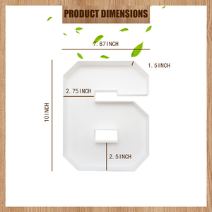Caja de Cartón Blanca para Cartas, Caja de Embalaje con Alfabeto Personalizado, Caja de Exhibición para Regalos y Venta al por Menor - Product Image 2