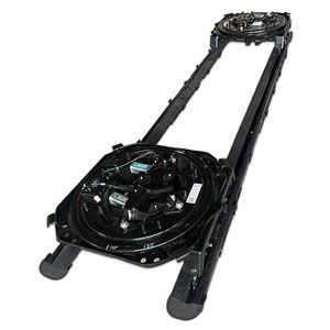 Plateau pivotant universel pour siège de voiture à 360 degrés avec base rotative et rail de glissière électrique à longue course de 1400 mm - Product Image 2