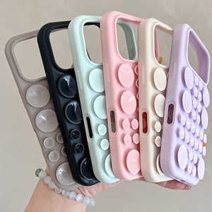 Coque de téléphone à ventouse pour iPhone 17 Pro Max 13 14, coque arrière en silicone anti-stress Pop <span class=keywords><strong>It</strong></span> Fidget 17 Air 15 16 Pro Max - Product Image 3