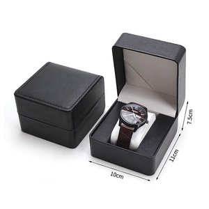 <span class=keywords><strong>Boîte</strong></span> <span class=keywords><strong>de</strong></span> <span class=keywords><strong>montre</strong></span> en cuir PU noir <span class=keywords><strong>haut</strong></span> <span class=keywords><strong>de</strong></span> <span class=keywords><strong>gamme</strong></span> stockage <span class=keywords><strong>de</strong></span> bijoux <span class=keywords><strong>de</strong></span> mode et Bracelet étui-cadeau pour emballage <span class=keywords><strong>de</strong></span> <span class=keywords><strong>montre</strong></span> en gros - Product Image 5