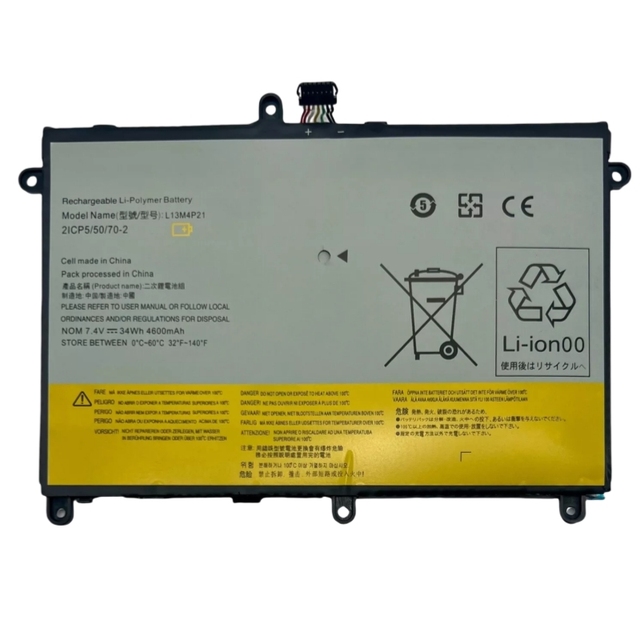 High Quality L13L4P21 L13M4P21 Laptop Battery for Lenovo Ideapad Yoga 2 11 20332 2332 Notebook Rechargeable Lithium Battery
