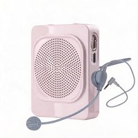 Mini amplificateur vocal sans fil 10W, haut-parleur microphone portable pour enseignants, enseignement en classe et guides touristiques