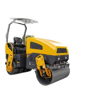 Rodillo Compactador de Doble Rueda de Acero Pequeño, Totalmente Hidráulico, con Vibración, Tipo Carro, Portátil, para Compactación de Relleno - Product Image 5