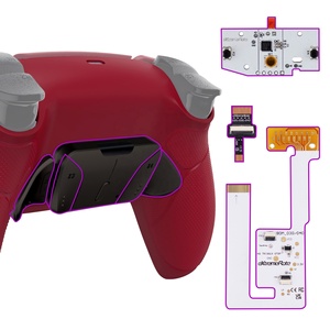 Carcasa Trasera Personalizada, Botón Trasero de Metal, Botón Remapeable, Kit de Remapeo RISE4 V3 para Controlador PS5 BDM030/040/050, Kit de Palancas Traseras - Product Image 1