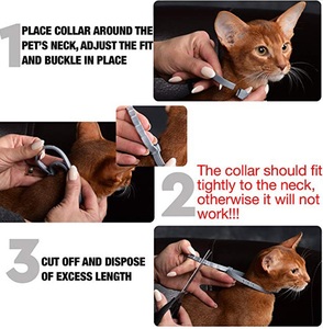 <span class=keywords><strong>Collier</strong></span> anti-puces et tiques pour animaux de compagnie Logo personnalisé en gros pour chiens et chats <span class=keywords><strong>collier</strong></span> de chien réglable - Product Image 4