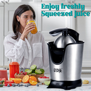 Presse-agrumes électrique en acier inoxydable WinningStar Home pour oranges et citrons - Product Image 2