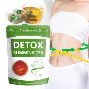 Private Label Natural Herb Weight Loss Slimming Herbal Tea Flat Tummy 28 Day Detox Tea