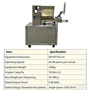 Machine automatique de division du riz, équipement de service automatique de boulettes de riz pour cuisine centrale - Product Image 6
