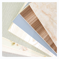 Panneau de plafond décoratif en PVC à marque privée OEM, design de surface décoratif pour les détaillants de matériaux et les intérieurs de restaurants