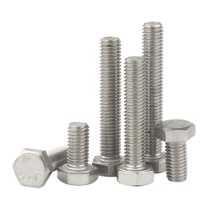Pernos y Tuercas Hexagonales de Acero Inoxidable Personalizados M16X100 M10x125 Grado 316 M38 M26 <span class=keywords><strong>Perno</strong></span> M6 M8x2 M32 Grado <span class=keywords><strong>8.8</strong></span> 10.9 Elementos de Fijación - Product Image 1