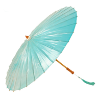Parapluie en papier huilé écologique peint à la main, style artisanat chinois vintage, avec manche en bambou, idéal pour la décoration de mariage, les photos, les accessoires de danse, 84 cm